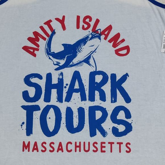 RARE Amity Island Jaws Universal Studios Tank Top Size LARGE Collectible NWT - Picture 5 of 11